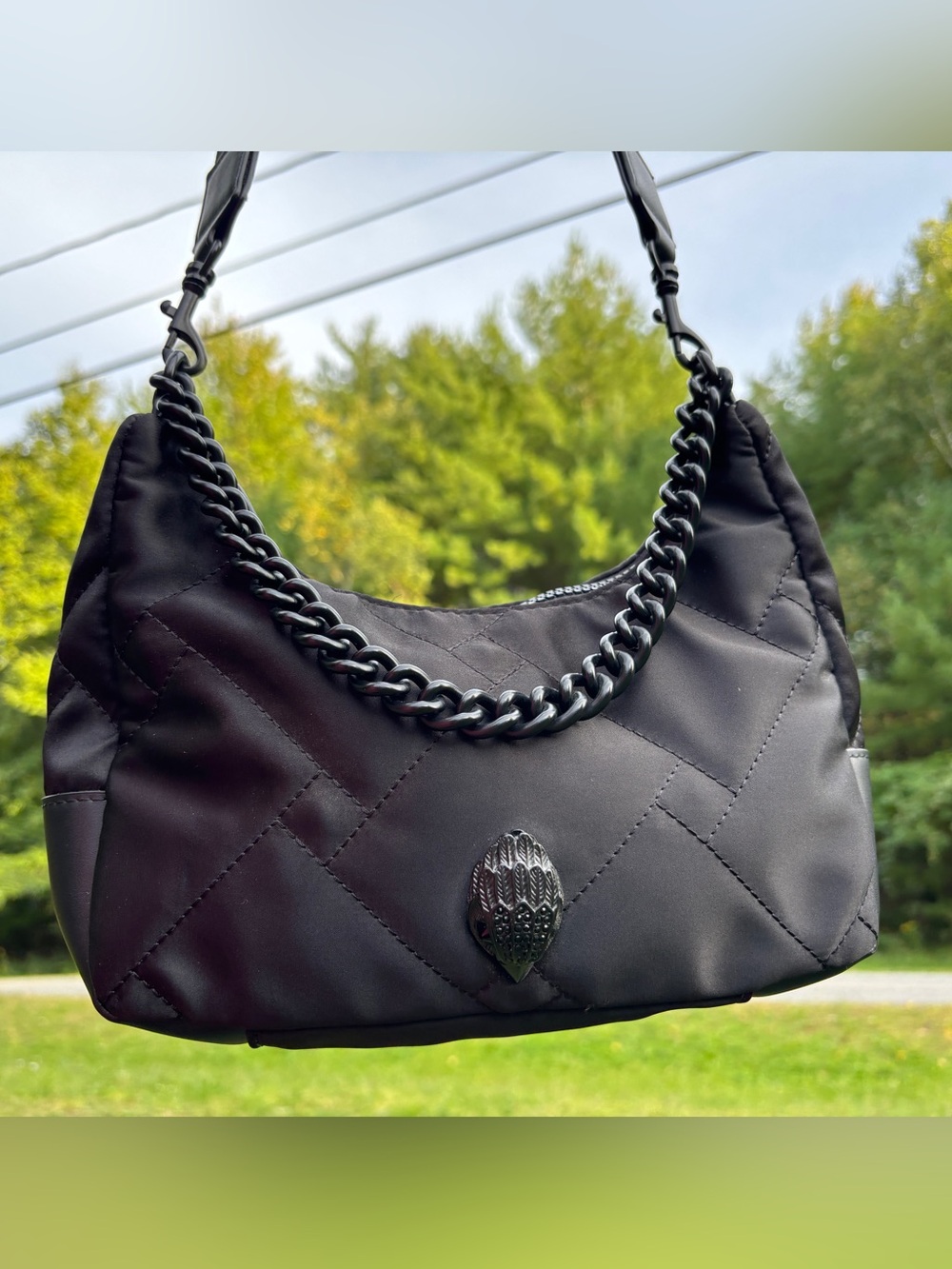 Kurt Geiger London Recycled Crossbody Bag With Coin Pouch - Picture 3 of 17